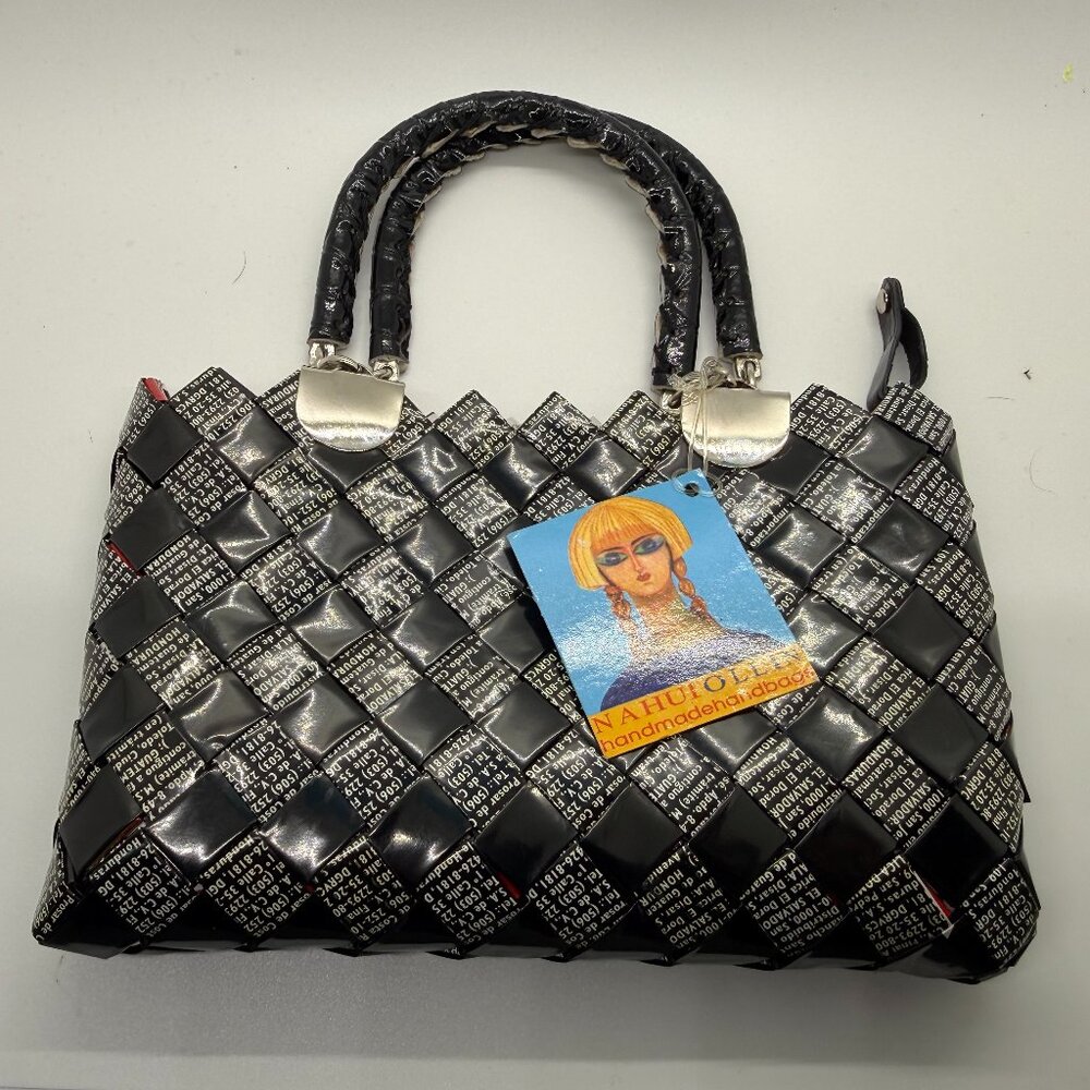 Nahui Ollin Made of Recycled Material Handbag